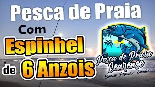 PESCANDO NA PRAIA COM ESPINHEL - DICAS PARA PESCA - EP - 042