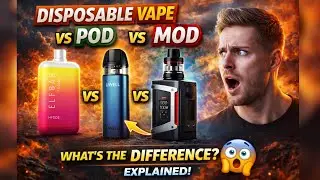 Disposable Vape vs Pod vs Mod | Complete Difference Explained