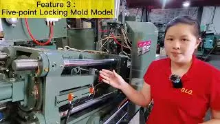 QLQ-HDCM Feature 3 of Die Casting Machine: Five-point Locking Mold Model #diecastingmachine