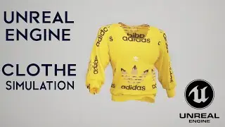 Unreal Engine 5  - How To Make A Clothe Simulation In #unrealengine #tutorial