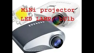 Mini projector led lamp
