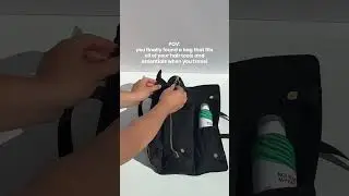 The most gorgeous hair tools bag #hairtoolsbag #travelbag #hairbag #travelorganizer