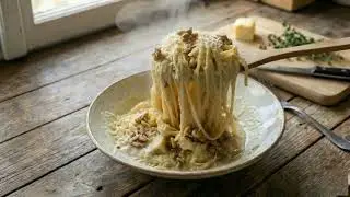 Quick & Easy Spaghetti with Cheese for Dinner