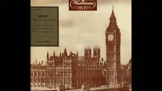 モーツァルト 弦楽四重奏曲第11番  バリリ四重奏団