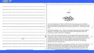 2024 Apr-0058-P1- english primary checkpoint --NON-fiction-LEGO-detailed explanation-easy&simple-Q&A