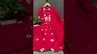 Jaipuri cotton kurti pant Dupptta setsS M L XL XXL 3xl850