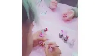 Mixed Media Training Vision Nails