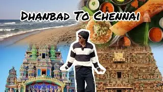Dhanbad To Chennai 🛫ll Travel Vlog ll Ankush Rudra Vlogs ❤️