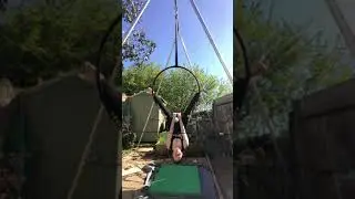Ankle Hang - Intermediate Aerial Hoop