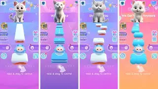 Cute Cats - Sugar vs Waka Waka vs Shape Of You vs We Don't Talk Anymore : Dancing Cats