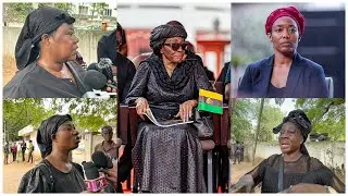 Family & Friends in Tears 😭  To Mourns Former First Lady Nana Konadu Agyeman-Rawlings |