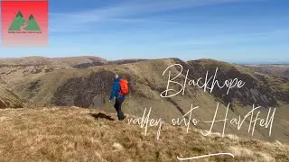 Blackhope valley onto Hartfell 808m