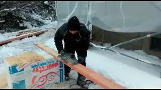 Strug Ciesielski Makita 1806b,  przykładowe struganie belki 150/50mm