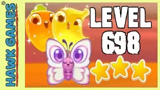 Farm Heroes Super Saga Level 698 - 3 Stars Walkthrough, No Boosters