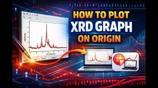 How to plot XRD graph on Origin
