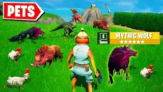 I Tamed EVERY Animal in Fortnite