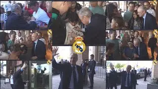 HalaMadrid 🔥Real Madrid President Florentino Perez arrives in Finland Helsinki for Frankfurt final