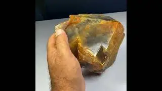 Large Astrophyllite included quartz from pakistan