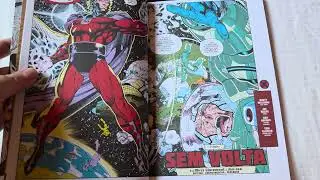 Arte de Jim Lee: cores anal&oacute;gicas x digitais