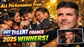 ALL Performances From Got Talent France 2025 WINNERS | Simon Cowell Reacts to Filipino Talent