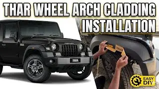Thar wheel arch cladding installation genuine accessories