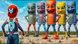 Tung Tung Tung Sahur SUPERHERO Vs Team Scary Teacher Tranforamtion | Live Action Story