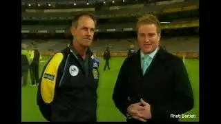 Dylan Howard interviews Terry Wallace before Rd 12 2007