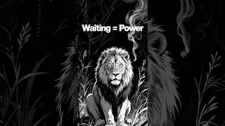 The Hidden Power of Waiting #patience  #strategy  #wisdom  #selfmastery   #success #mindset
