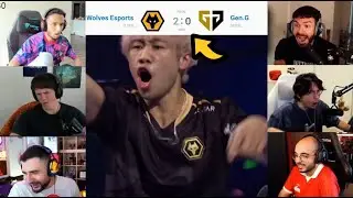 Valorant pros/streamers react to WOLVES beating GEN.G in an INSANE match in MASTERS TORONTO