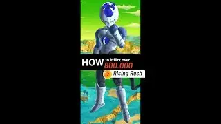 DB Legends - How to inflict over 800.000 damage with Rising Rush?