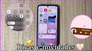 Chegou! ONE UI 7 para os Galaxy A35 e A55, novidades, apps novos, central de controle nova ✨