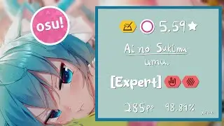 Ai no Sukima - umu. [Expert]+HDHR  (o!s) | FC - 98.89% 285pp