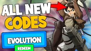 ALL ATTACK ON TITAN: EVOLUTION CODES! (August 2022) | ROBLOX Codes *SECRET/WORKING*