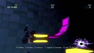 Trials Fusion Inferno IV #1 on Leaderboards Platinum Medal Master's Gauntlet controller