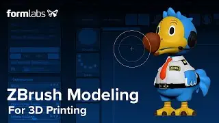 [TUTORIAL] ZBrush Modeling For 3D Printing [ft. Jake Kapusta]