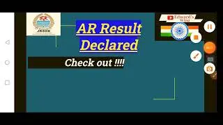 Assistant Registrar Result Declared ❤️❤️❤️