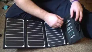 RavPower Solar charger (First impression & unboxing )