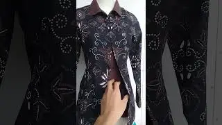 ini bisa di buka seperti ini yaa..|| #bajubatik #bajuwanitaterbaru #baju  @Sewing-tutorial
