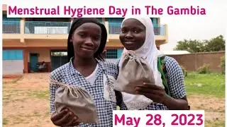 Menstrual Hygiene Day in The Gambia May 28, 2023!! #fundraising #crowdfunding #gambia #westafrica