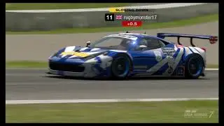 Jan 26 daily race 2 part 2 Yorkshire Ferrari 458 granturismo 7