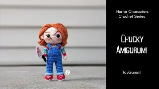 Horror Characters Crochet || How to Crochet Chucky Doll Amigurumi || Halloween Horror Characters