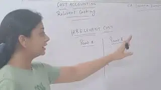 Irrelevant Cost and Difference Between sunk and irrelevant cost