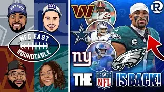 🚨 FOOTBALL IS BACK! | NFC East Roundtable LIVE 🏈