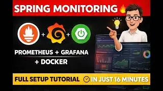 Spring Boot Tutorial | Observability | Prometheus + Grafana + Docker Tutorial