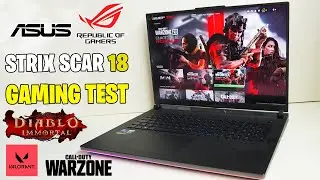 ASUS ROG Strix Scar 18 en Per&uacute;: Gaming Test: Warzone 2, Valorant y Diablo Immortal (RTX 4090)
