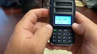 Explorer QRZ-1: Programming a Repeater Frequency.