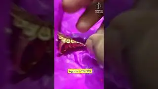 😵Ladies gold ring design✨|| unique design gold finger ring ||@PURBASHAJEWELLERS #shorts #ytshorts