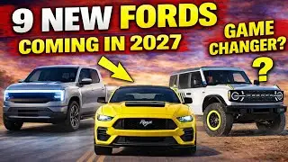 Ford’s 2027 Lineup Is Insane — Are These 9 Models a Game Changer?