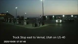 Utah's scenic highway 40: Vernal to Salt Lake City, October 8, 2020