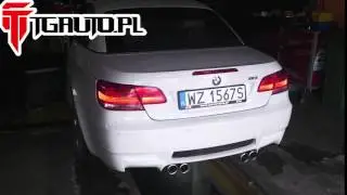BMW M3 E93 E90  Exhaust upgrade TGauto.pl modyfikacja wydechu